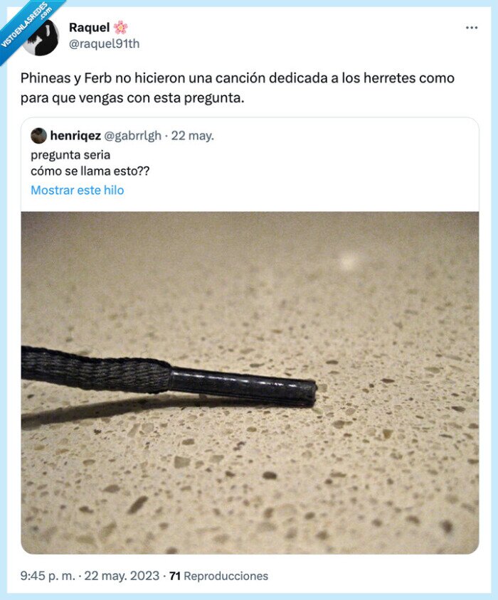 Herrete,Phineas y Ferb,Disney,cordones,Twitter