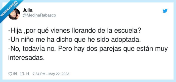 adopción,llorando,adoptada,escuela,parejas