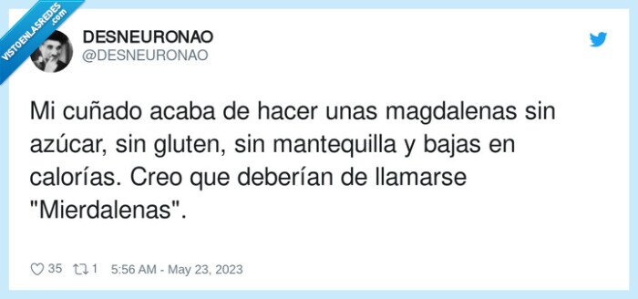 mierdalenas,mantequilla,magdalenas,calor&iacute;as