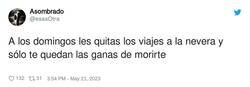 Enlace a Si haces viajes en bucle a la nevera, ¿es una NEVERANDING STORY?, por @esasOtra