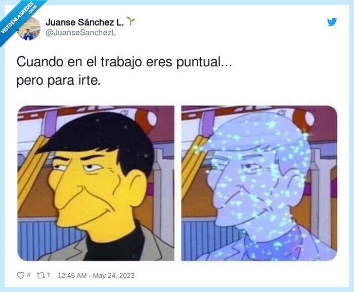 trabajo,puntual,salir,irse