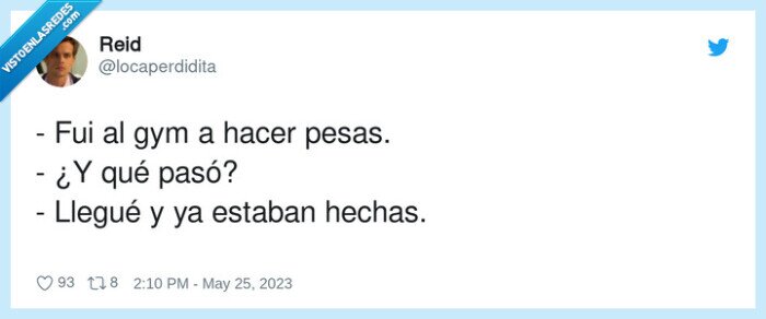 llegar,gym,hacer,pesas