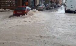 Enlace a Molina de Segura es trending gracias a este cabestro luchando contra la naturaleza con su coche