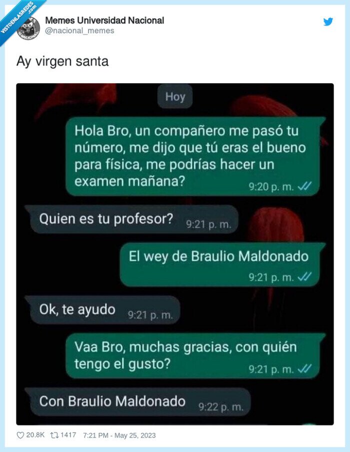 braulio maldonado,profesor