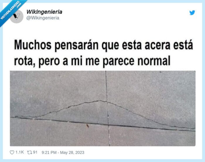 acera,rota,normal,grafica,ingeniería