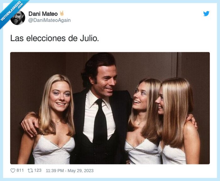 julio,elecciones,mujeres,julio iglesias