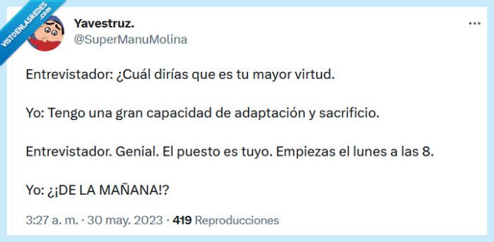 virtud,entrevista,trabajo