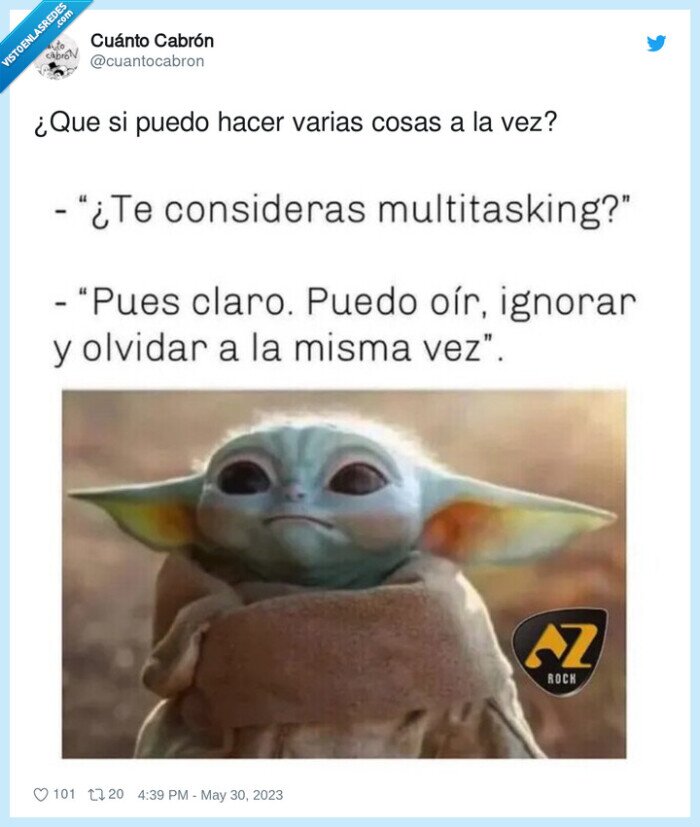 dos cosas,a la vez,ignorar,olvidar,oir