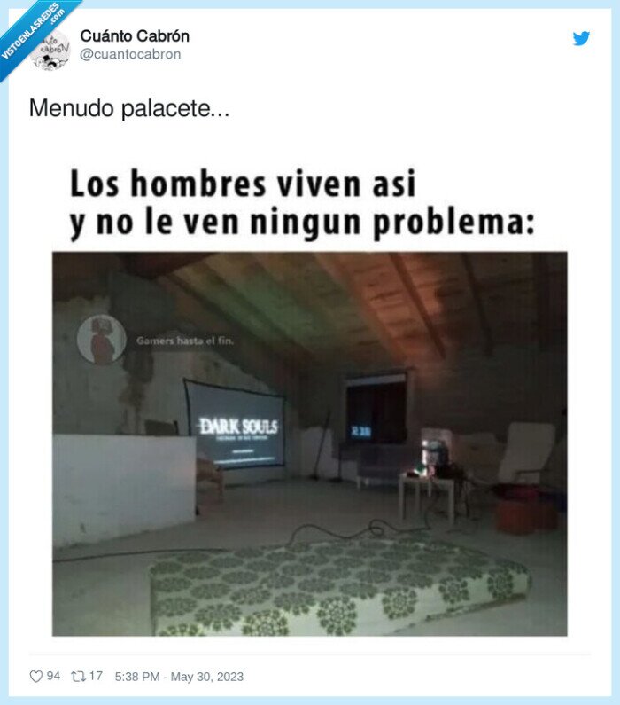 palacete,zulo,hombres,videojuegos,pantallon,cama