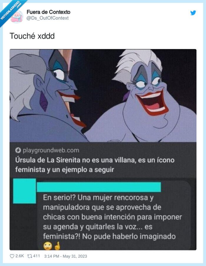 ursula,feminista,sirenita