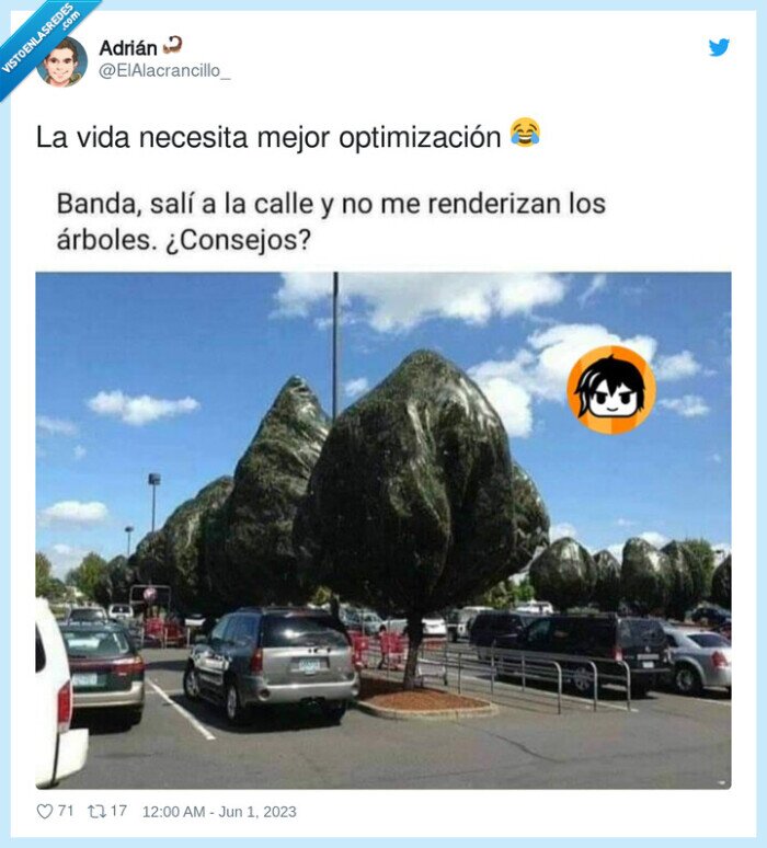 calle,arboles,render