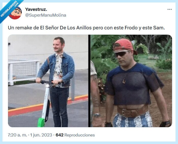 el señor de los anillos,remake,frodo,sam