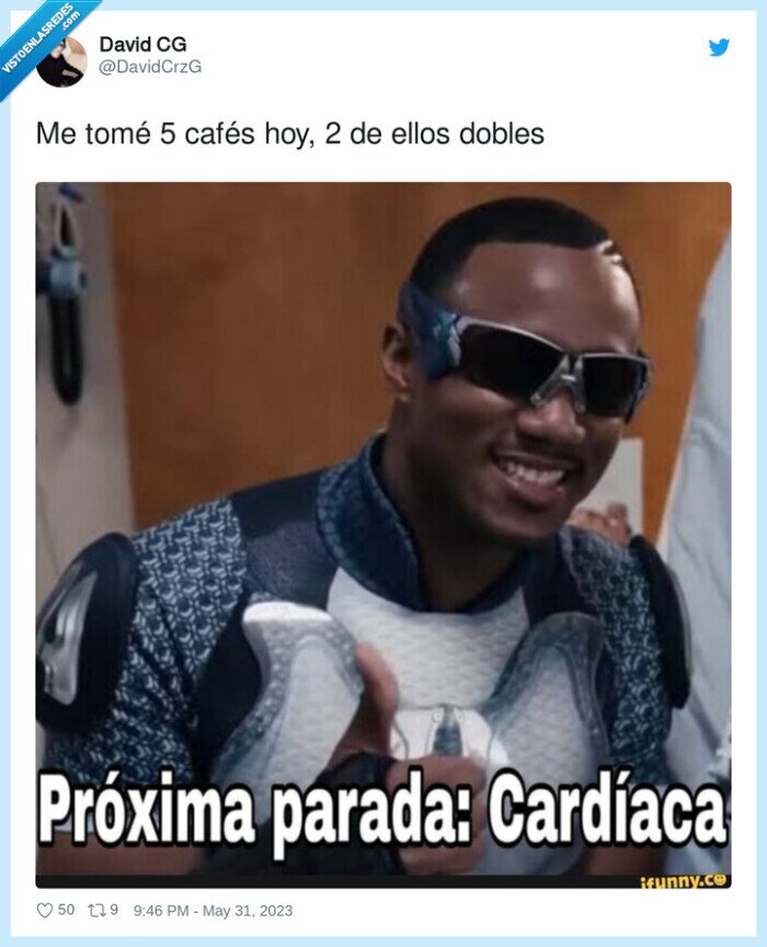 cafés,dobles,tomar,parada cardiaca