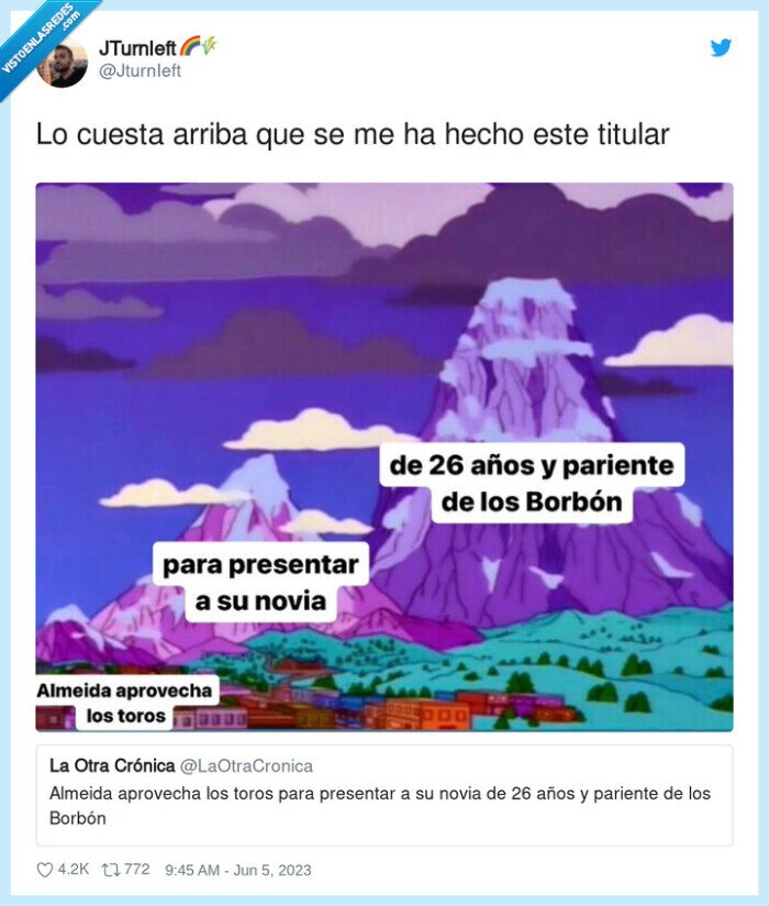 almeida,novia,26 años,toros,borbon