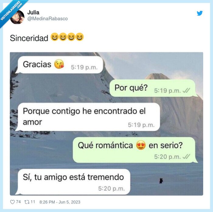 amigo,tremendo,sinceridad