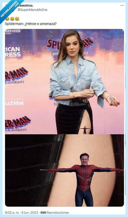 spiderman,héroe,amenaza,falda