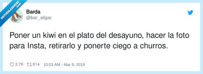 desayuno,retirar,churros,insta,kiwi