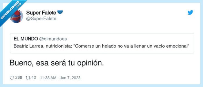 opinion,beatriz,larrea,nutricionista,helado