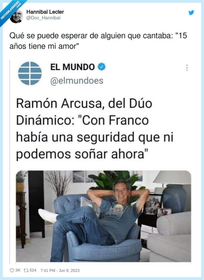 duo dinamico,ramon arcusa,cantar,15 años