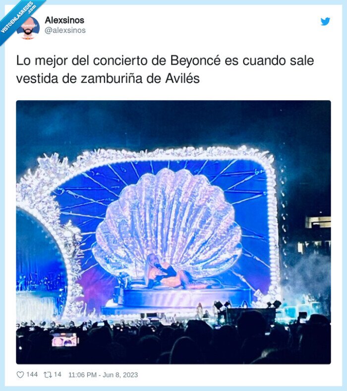 zamburiña,concierto,beyoncé,vestida