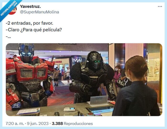 entradas,cine,transformers