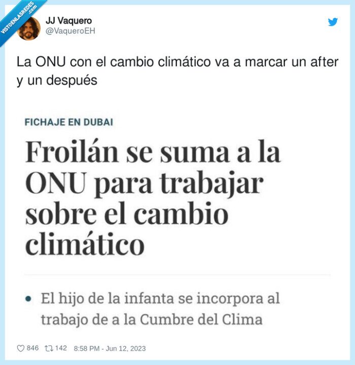 cambio climático,froilan,trabajo