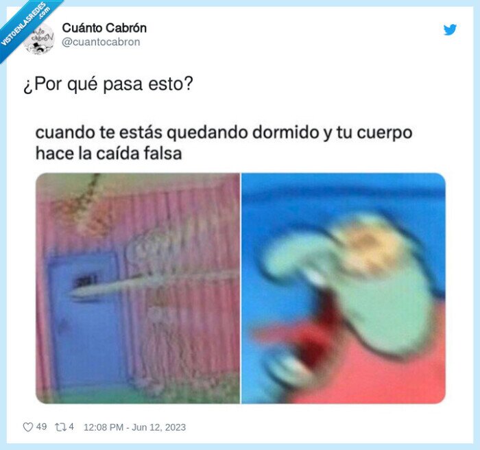 dormirse,caer,vacío