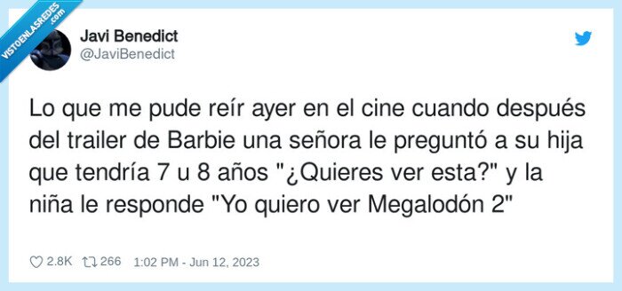 megalodón,pregunta,cine,barbie
