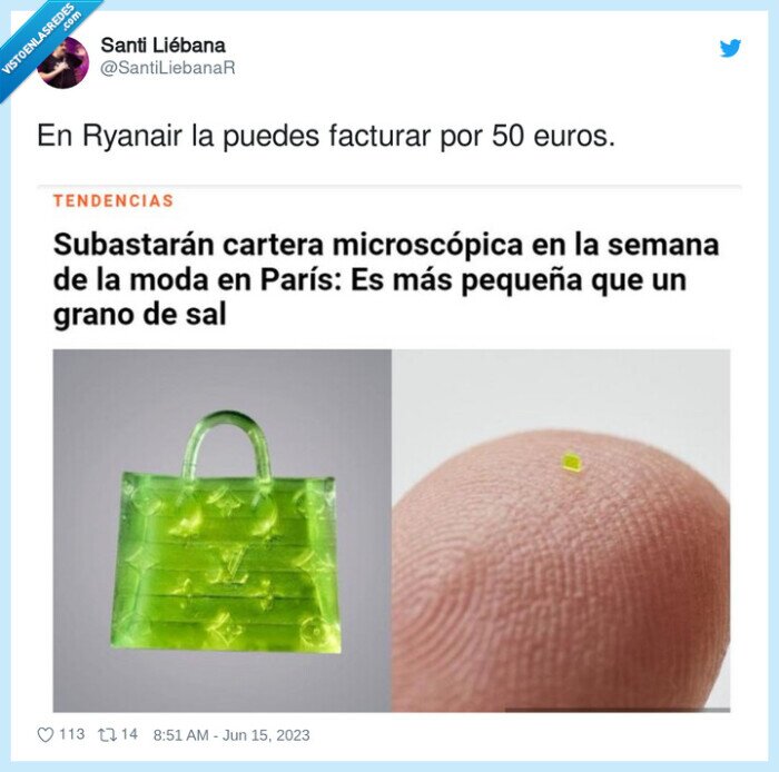 facturar,ryanair,cartera microscópica