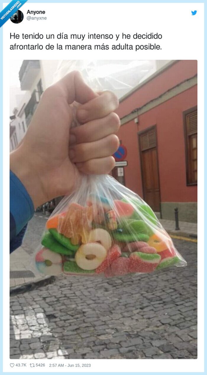 bolsa,chuches,golosinas,dia intenso