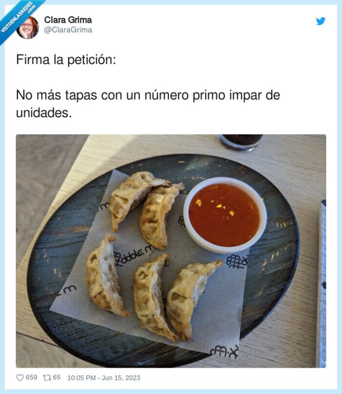 petición,unidades,número primo,firma,tapas