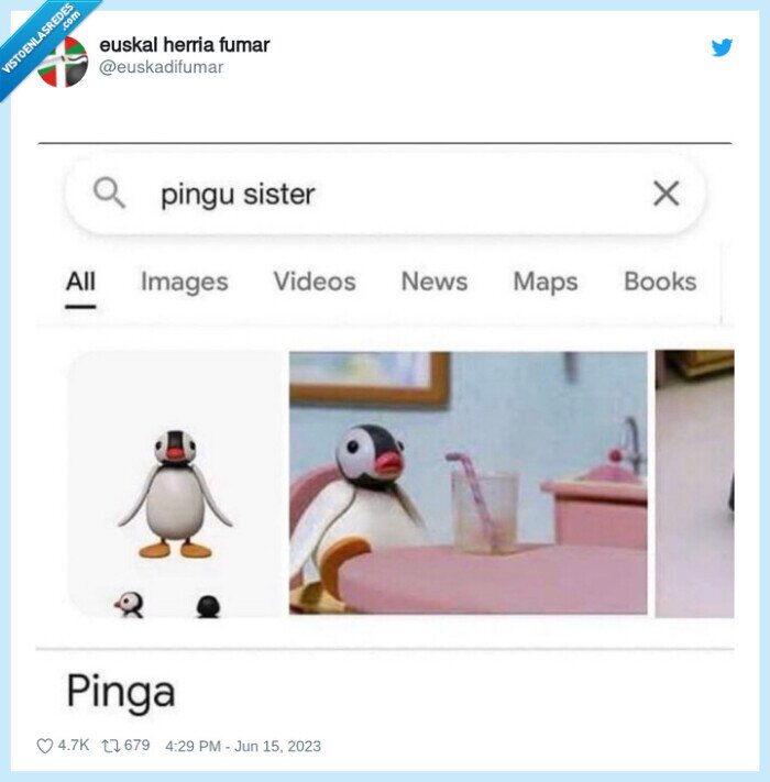 pinga,pingu,hermana