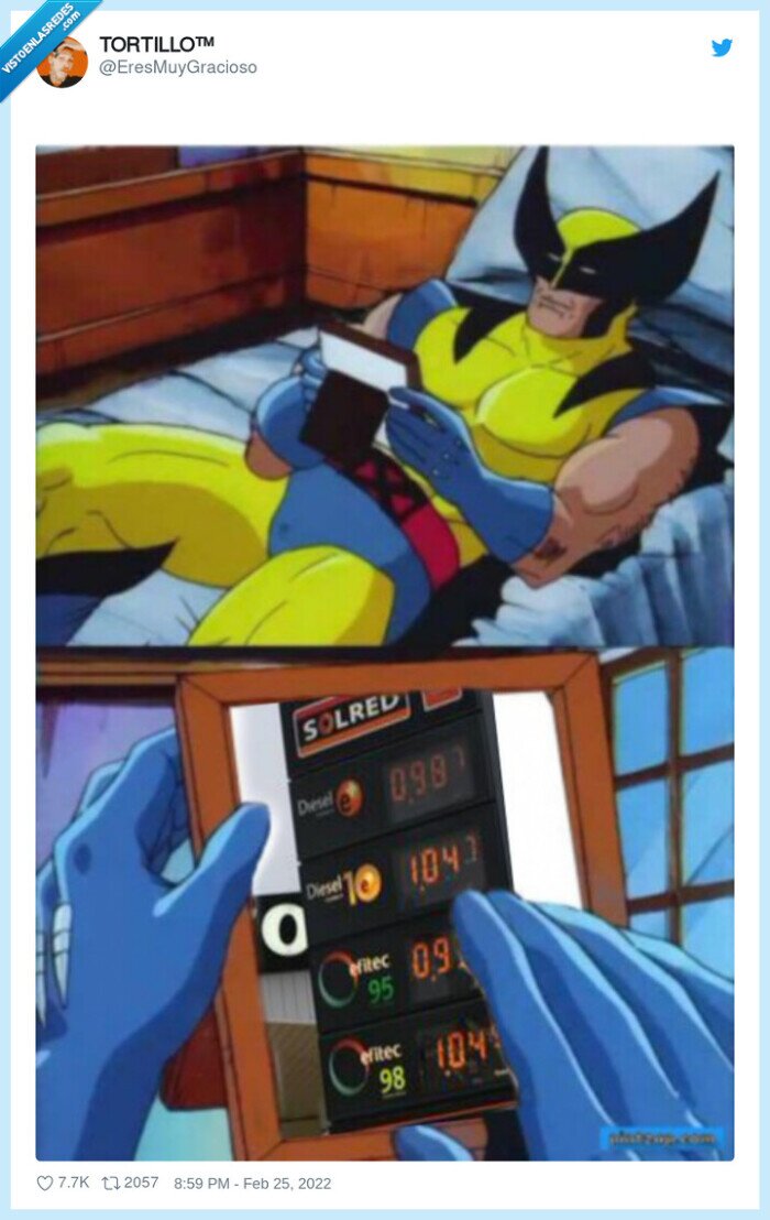 lobezno,wolverine,gasolina,precios