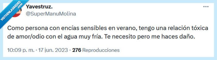 verano,encías,sensibles,agua,fría