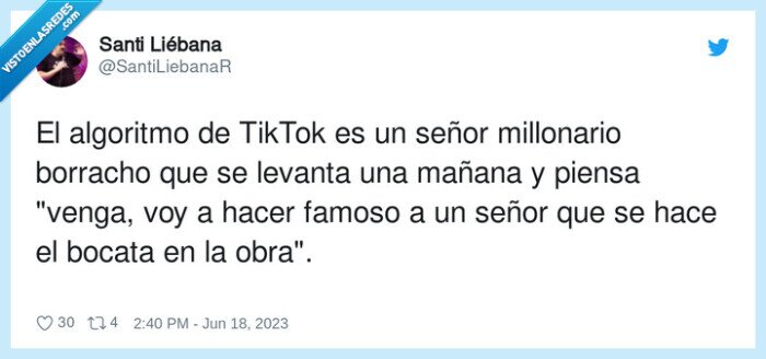 millonario,algoritmo,borracho,tiktok