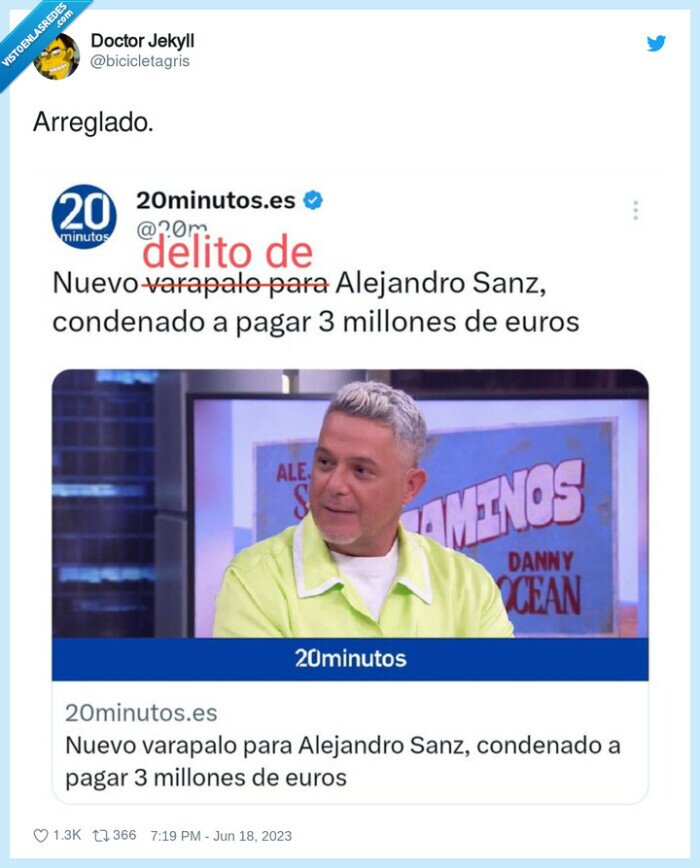 hacienda,alejandro sanz,delito,varapalo