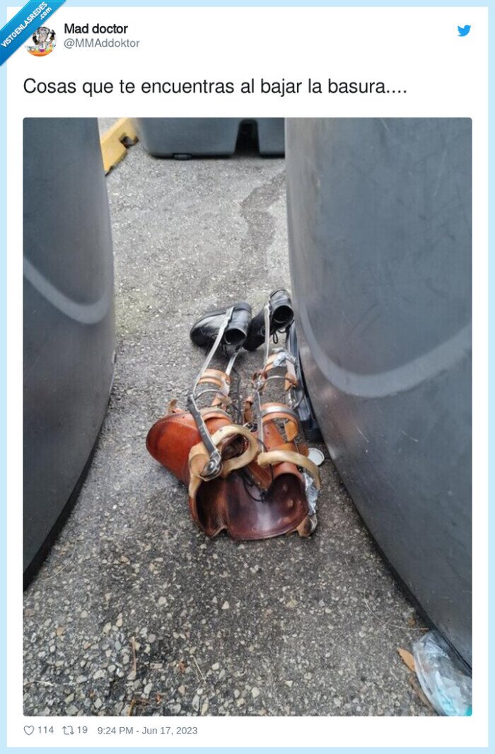 contenedor,basura,ortopedia,pies