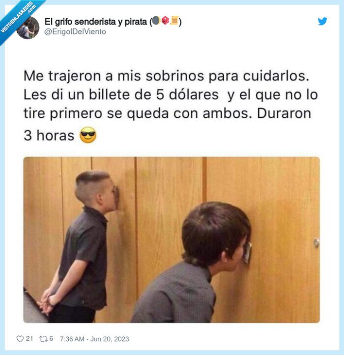 sobrinos,cuidar,billete