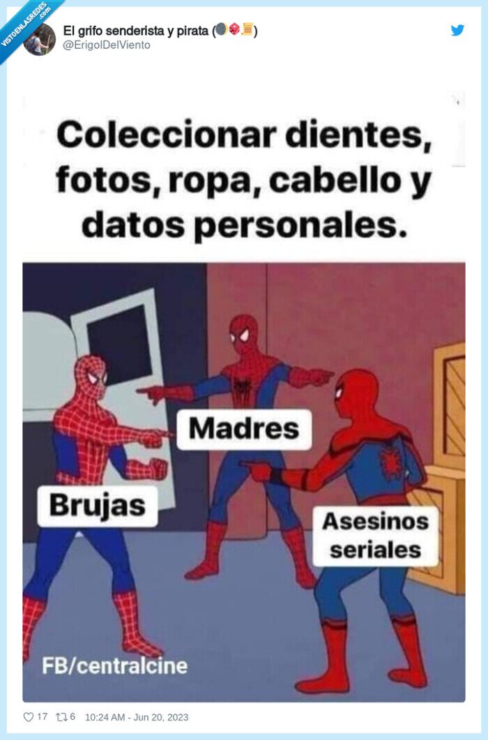 brujas,madres,asesinos en serie,coleccionar