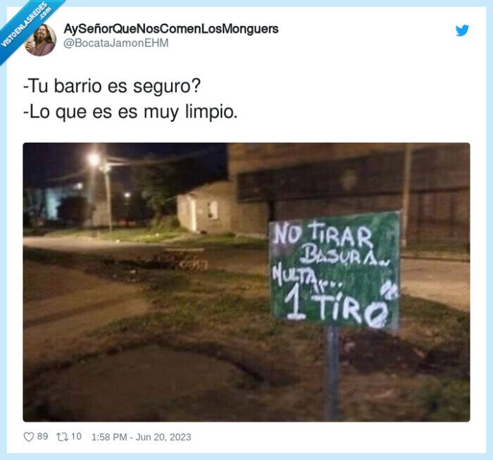 cartel,basura,tirar,tiro