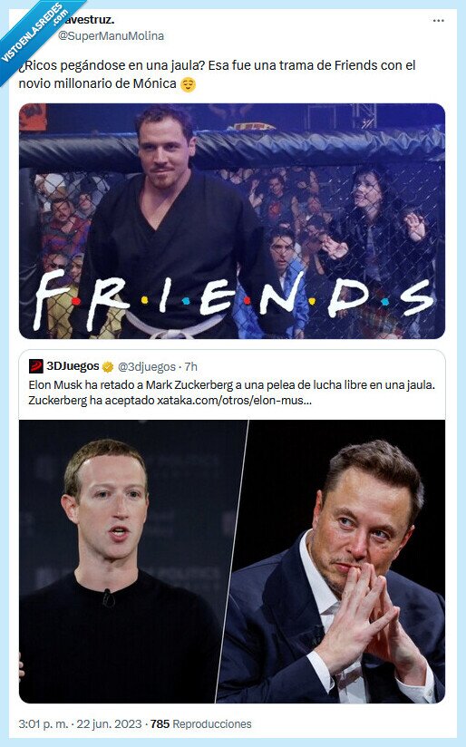 musk,jaula,ricos,friends,pelea
