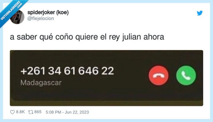 madagascar,llamada,rey julian