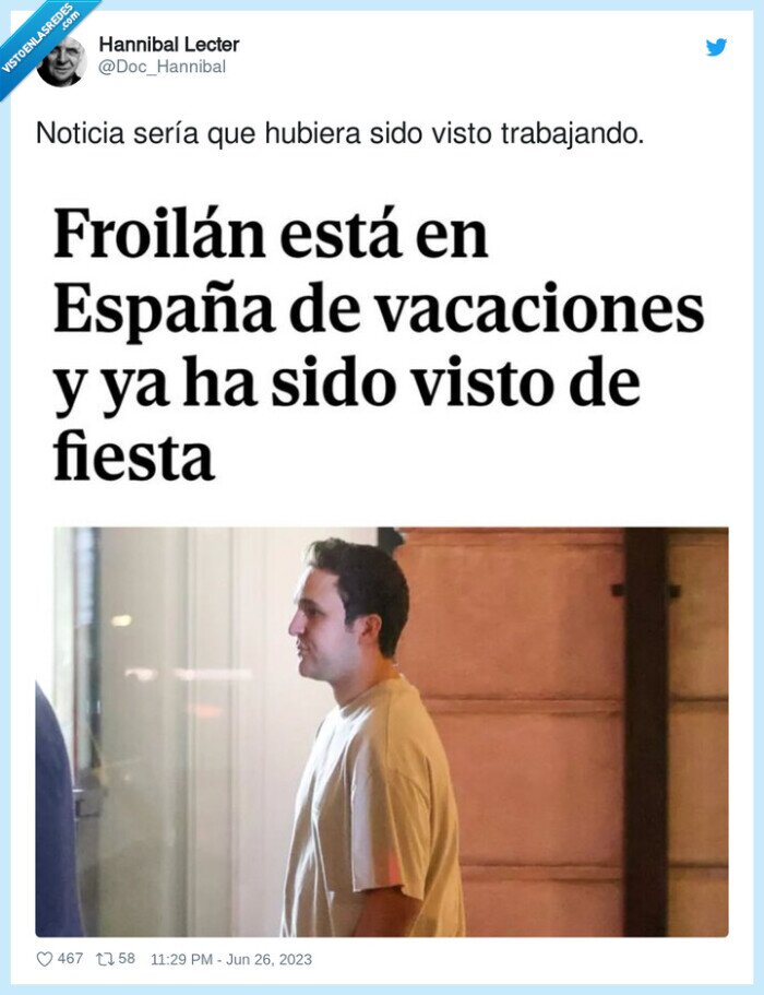 trabajando,noticia,froilan,vacaciones,fiesta