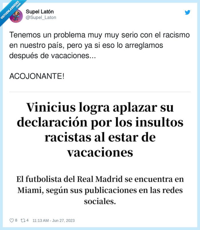 arreglamos,vacaciones,problema,vinicius,atrasar