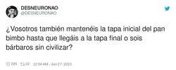 Enlace a ¿Y no tienes siempre el mismo dilema? ¿me hago un sandwich con las dos o lo tiro?, por @DESNEURONAO