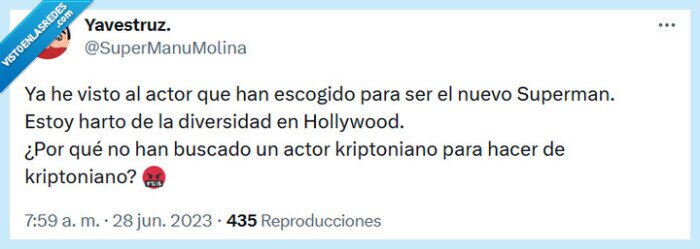 actor,superman,diversidad,kriptoniano
