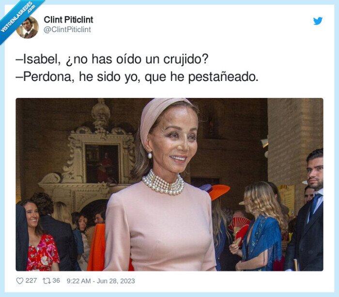 pestañeado,isabel preysler,crujido