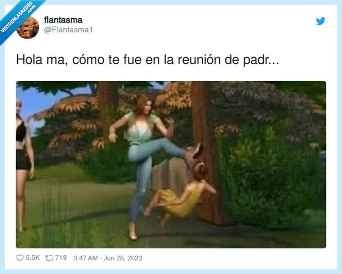 reunión,patada,padres