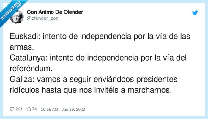 independencia,presidentes,enviar,feijoo,rajoy