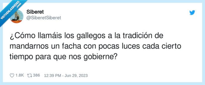 tradición,mandarnos,gobierno,gallegos,feijoo